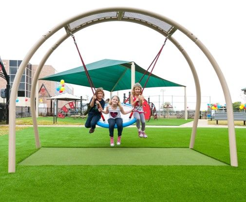 Synthetic Playground Grass
